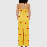 Rayna Beaded Cherry Dress