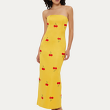 Rayna Beaded Cherry Dress