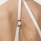 Asymm Belt Back Dress