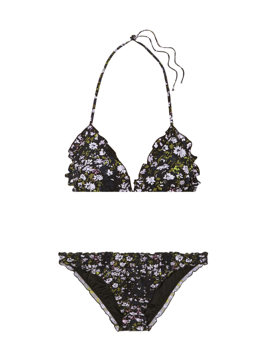 Mini Ruffle Floral Bikini Set main image 1
