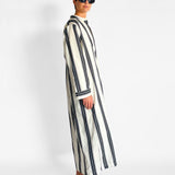 Relaxed Stripe Djellaba