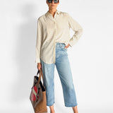 Long Sleeve Silk Shirt