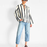 Relaxed Stripe Tunic