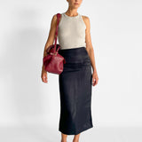 Midi Pencil Skirt