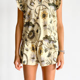 Elena Top & Shorts Set
