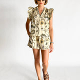Elena Top & Shorts Set