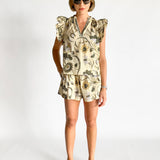 Elena Top & Shorts Set