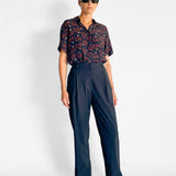 Relaxed Tailored Pleat Trouser
