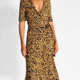 Dexter Ruffle Wrap Dress