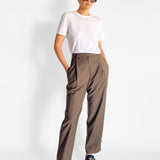 Relaxed Tailored Pleat Trouser