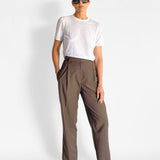 Relaxed Tailored Pleat Trouser