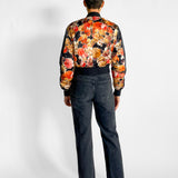 Floral Bomber Jacket