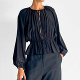 Tie Front Blouse