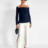 Wide Shoulder Top