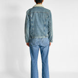 Shearling Denim Jacket