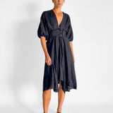 Crush Linen Dress