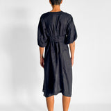 Crush Linen Dress