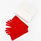 Crepe Knit Gloves