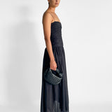 Gathered Drop Waist Dress
