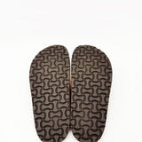 Padded Strap Leather Flip Flops