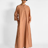 Relaxed Stripe Djellaba