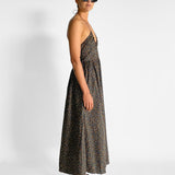 Drawcord Halter Sundress