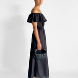 Off The Shoulder Ruffle Dress