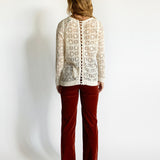 Long Sleeve Lace Top