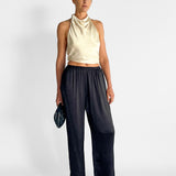 Relaxed Satin Pant