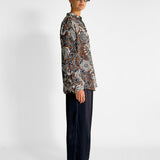 Long Sleeve Silk Shirt