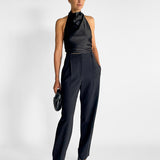 High Waist Pleat Pant