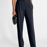 High Waist Pleat Pant