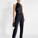 High Waist Pleat Pant
