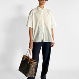 Embroidered Short Sleeve Shirt