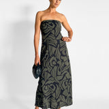 Bias Column Dress