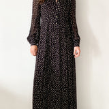 Printed Georgette Maxi Dress