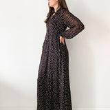 Printed Georgette Maxi Dress
