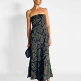 Bias Column Dress