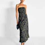 Bias Column Dress
