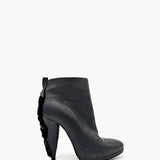 Ruffle Platform Ankle Boot