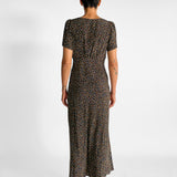 Short Sleeve Bias Dress