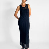 Crochet Knit Maxi Dress