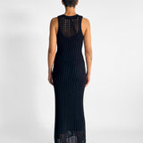Crochet Knit Maxi Dress
