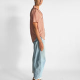 Relaxed Silk Camp Collar Shirt