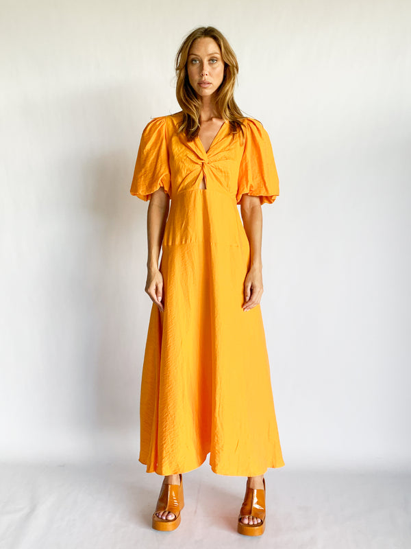 Rambla Twist-front Maxi Dress