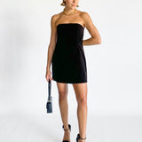 Velvet Mini Dress