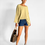 Raw Silk Top