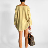 Raw Silk Top