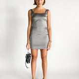 Silver Mini Dress