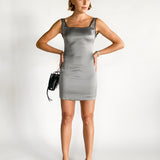Silver Mini Dress